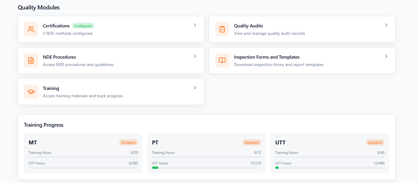 Inspection Company Operating System | Platform Overview